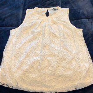 Adrianna Papell White Blouse